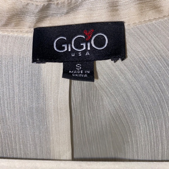 Satin Button Down - Picture 5 of 5